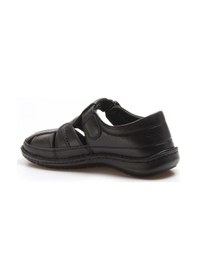 Resim Fast Step Hakiki Deri Erkek Klasik Sandalet 662ma119b 001 