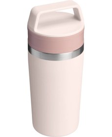 Resim Stanley The Café-to-go Travel Mug Seyahat Bardağı 0.35 L 12 Oz - Rose Quartz Pembe 