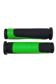 Resim KNT 2 Renkli Bisiklet Elciği Pvc Silikon Yeşil Siyah Renk 125 Mm Uzunluk 