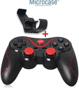Resim Microcase X3 Bluetooth Kablosuz Oyun Kolu Telefon Tutucu Stand AL4028 
