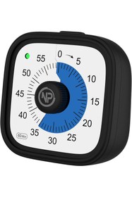 Resim STOREMAX svngsphereshop Mutfak,Ders,Yemek için 60dk Analog Alarm Zamanlayıcı,Pomodoro Öğrenci Motivasyon Saat 