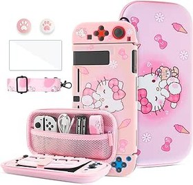 Resim HYPERCASE Pink Switch Carrying Case of Hello Kitty 