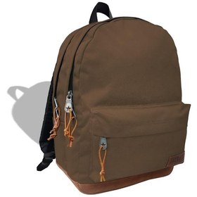Resim Jacbag JAC-56 Campus Jac Çift Bölme Kahverengi Sırt Çantası 