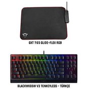 Resim Razer BlackWidow V3 Tenkeyless - Türkçe + Trust GXT 765 Glide-Flex RGB Bundle 