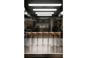 Resim Hava Geçirmez Düz Cam Kahvaltılık Vakum Kapaklı Kavanoz Seti - 1095 ml 