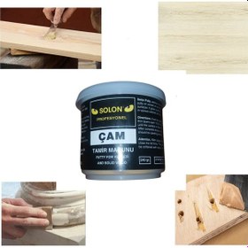 Resim Çok Amaçlı Ahşap Parke Masa Sehpa Çizik Çok Amaçlı Tamir Dolgu Macunu Çam 240 Gr 