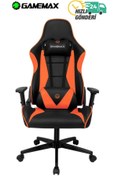 Resim Genel Markalar Bonzy Profesyonel Gaming Oyuncu Koltuğu Siyah / Turuncu 120kg Nefes Alabilir Pvc Deri 