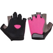 Resim Liangduo Shop Pembe Tarzı Xl Boyutu Parmaksız Karanfil Açık Taktik Eldiven Kaymaz Bisiklet Eldiveni Nefes Yaz Balıkçılık Spor Salonu Spor Eldiven Kadın Erkek (Yurt Dışından) 
