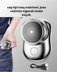 Resim Diyar-ı Fırsat Mikro Titreşim Motorlu, Düşük Sesli, Usb Girişli Tıraş Makinesi 