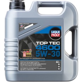 Resim Liqui Moly Top Tec 4600 5w-30 Motor Yağı 20l 3763 Üretim Yılı: 2019 