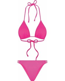 Resim Bonesta Cove Üçgen Fuşya Bikini Takımı 