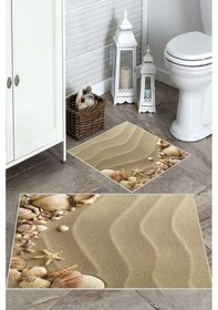 Resim Vizon Kaymaz Taban Kum Banyo Paspas Bp-33 çok renkli 