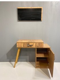 Resim Bicabin Bicabin London Novella Dolaplı Çekmeceli Aynalı Makyaj Masası (544781882) 