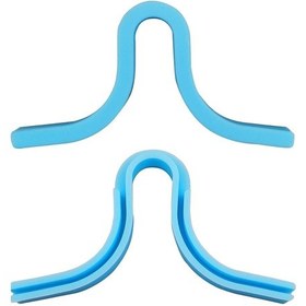 Resim Suntek Yumuşak 2 Adet Anti Sis Silikon Burun Köprüsü Mavi 