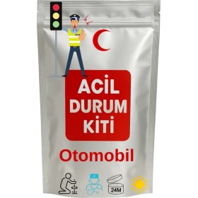 Resim Doğal Eczane Trafik Ilk Yardım Çantası Tüvtürk Muayene Uyumlu 