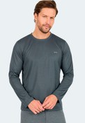Resim Slazenger ODIN I Erkek Tişört Koyu Gri 