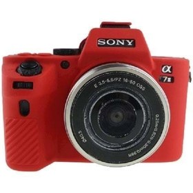 Resim DP SONY A7II SİLİKON KILIF (KIRMIZI) 