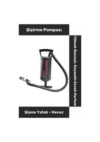 Resim Şişirme Pompası Ergonomik Yüksek Basınçlı Dayanıklı Portatif Hafif Taşınabilir Şişme Yatak Havuz 