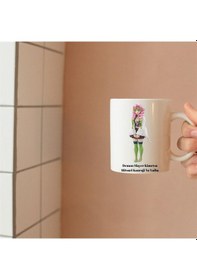 Resim Demon Slayer Kimetsu Mitsuri Kanroji No Yaiba Tasarımlı Kupa Bardak 