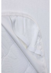 Resim Bebesi 150x200 Cm Alez Pamuklu Köşe Lastikli Sıvı Geçirmez Alez Beyaz 