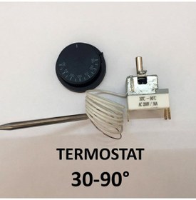 Resim Gazlı Termostat 30-90 Derece 