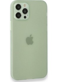 Resim iPhone Uyumlu 12 Pro Max Kilif Ultra Ince Hayalet Sert Kapak 388204058 