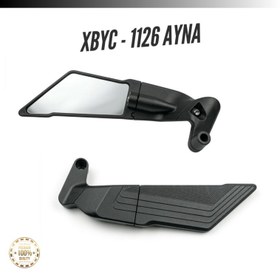 Resim ALÜMİNYUM H2 PREMİUM MOTOSİKLET AYNA 