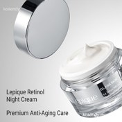 Resim Lepique - Glass Skin 14Days Miracle Retinol Night Cream (Kırışıklık ve Elastikiyet Kaybı Önleyici Cam Cilt Görünümü Veren Retinollü Krem) 50ml 