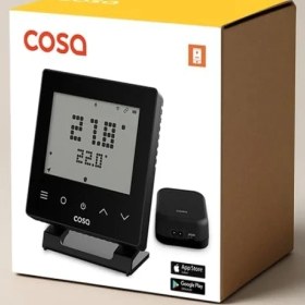 Resim Mabeyn Akıllı Oda Termostatı Kablosuz Kombi Kontrolü V5 Wi-Fi 