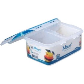 Resim Geseus Moon Star Beslenme Kabı 0,50lt Hava Sızdırmaz Iki Bölmeli Saklama Kabı-ml151b 