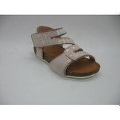 Resim Piarmoni 01221 Deri Ortopedik Pudra Sandalet 21-25 Pudra 