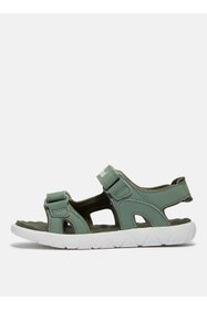 Resim Timberland Yeşil Erkek Çocuk Sandalet TB0A43EAEX01-Perkins Row BACKSTRAP 