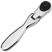 Resim Pazly Mini 1/4 İnç Cırcır Anahtarı, 72 Diş Tersinir Krom Kaplama, Model K22781 