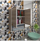 Resim Kenzlife Banyo Ecza Dolabı Bakunin Crd 60 40 20 Mutfak M Üst Arkalıklı Alt Arkalıksız Cordoba 