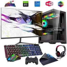 Resim Rogame RKT660932 i5-14400F 32 GB 1 TB M2 8 GB RTX3050 24" Free Dos Masaüstü Oyuncu Bilgisayarı 