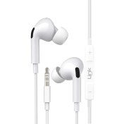 Resim Linktech H304 Stereo Mikrofonlu 3.5mm Kablolu Kulaklık Beyaz 