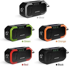 Resim radyo Solar El Krank Radyosu 5000mAh Güç Bankası Şarj Cihazı Flaş Işığı Açık Kamp Hayatta Kalma Radyosu radyosu 500mAh pil radyo güneş enerjisi şarj radyo 