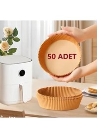 Resim Büro Ev Ofis Mutfağı İçin 50adet Yağlı Fritöz Pişirme Kağıdı Seti Diğer 