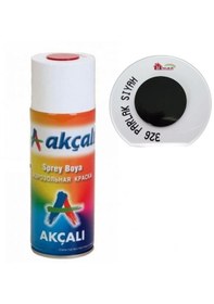 Resim Akçalı Sprey Boya 400 Ml 326 Parlak Siyah 