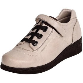 Resim Mammamia Hakiki Deri Ortopedik Kadın Ayakkabı 3775 Grı Gri 