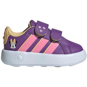 Resim Adidas Disney Minnie Mouse Grand Court Bebek Spor Ayakkabı Js2346 Çok Renkli 