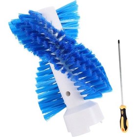 Resim Padalink Ayakabı Yıkama Fırçası Nylon Tüylü, 360 Tam Yönlü Temizleme, Pp Boru, Makineye Kolay Kurulum, Dayanıklı 