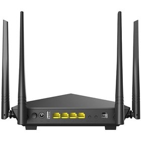 Resim Tenda V12 1200Mbps Ac1200 Dual Band Vdsl2-35B Modem Router 