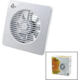 Resim Kont Plastik Aspiratör 150 6inç Banyo Tuvalet Havalandırma Aspiratörü 20W 320M3/H EBT-150 (5067) 