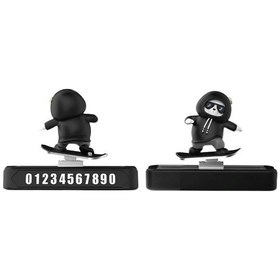 Resim Hareketli Kayan Kaykay Numaratör Siyah-beyaz 