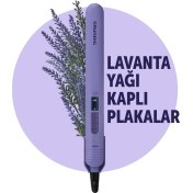 Resim Grundig Hs 7032 Botanika Lavanta Yağı Kaplı Plakalı Iyonik Saç Düzleştirici 