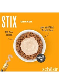 Resim Schesir Stick Tavuklu Yetişkin Kedi Ödülü 6 x 15 G 