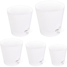 Resim Homyl 5x Kendini Sulayan Tencere Tembel İnsanlar Kreş Dikim Pot Orta 