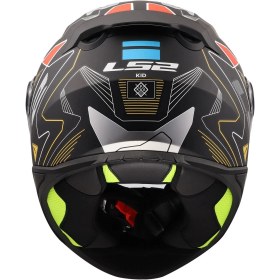 Resim Ls2 Kıd Zero Gri-Kırmızı Çocuk Kask 