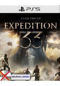 Resim Clair Obscur Expedition 33 Playstation 5 Uyumlu Dijital 